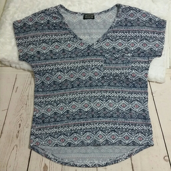 PAPERMOON Stitch Fix navy tee XS - Picture 1 of 4